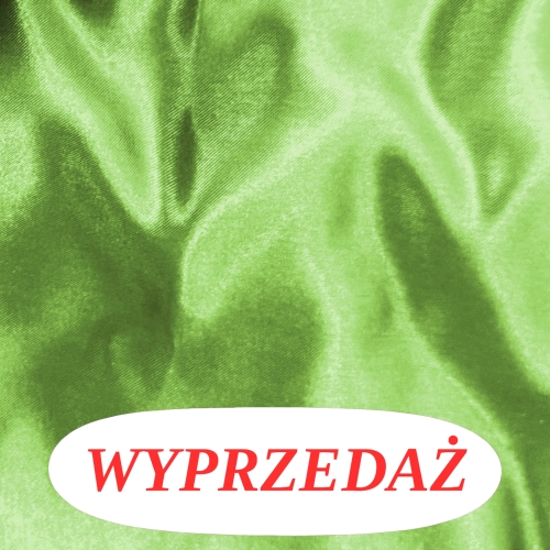 Wyprzedaż Prześcieradło Satynowe 140 bez gumki- PISTACJA